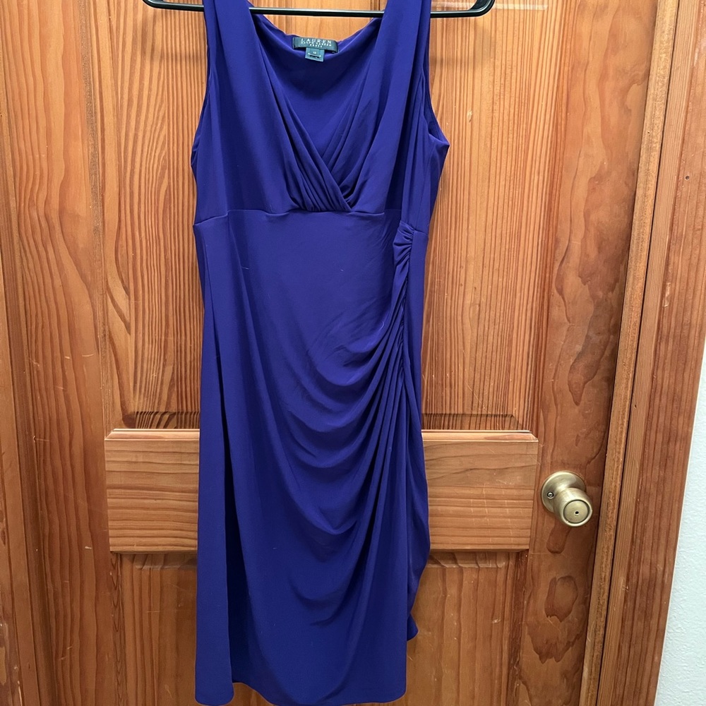 Ralph Lauren purple dress